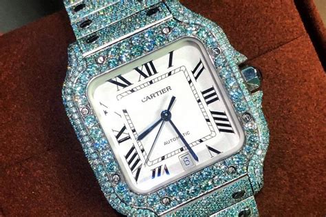 bust down watch cartier|cartier watch men's bust down.